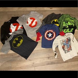 Boys size 4 Superhero lot